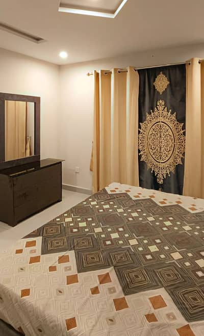 Bahria town Lahore two bedroom apartments daily basis rent per