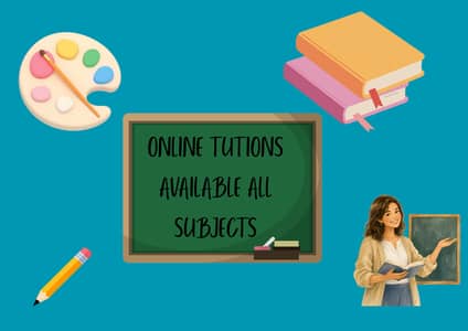 Online tutions available