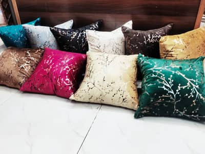 Fancy,velvety,Stylish quilted cushion covers