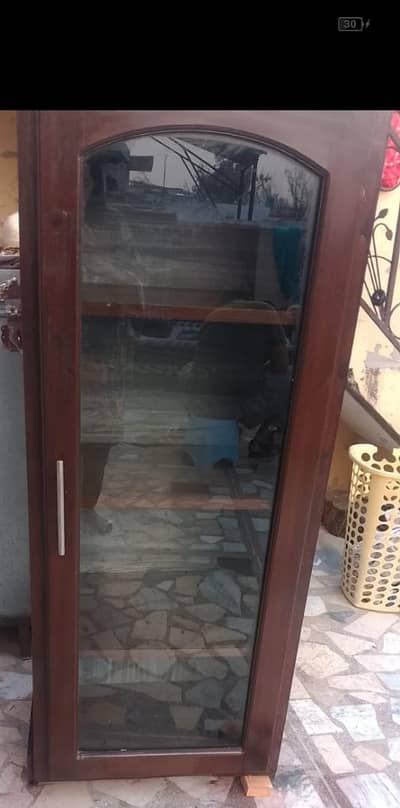 kitchen almari solid wood or door