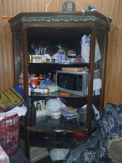 Solid Wooden Crockery Cabinet for Sale
