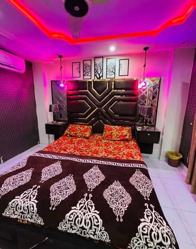 Bahria town Lahore one bedroom apartments daily basis rent per