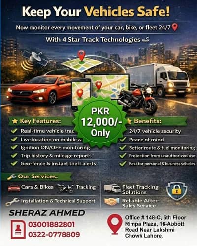 Car Tracker | Bike Tracker | Affordable and Best Car Tracker in Lahore