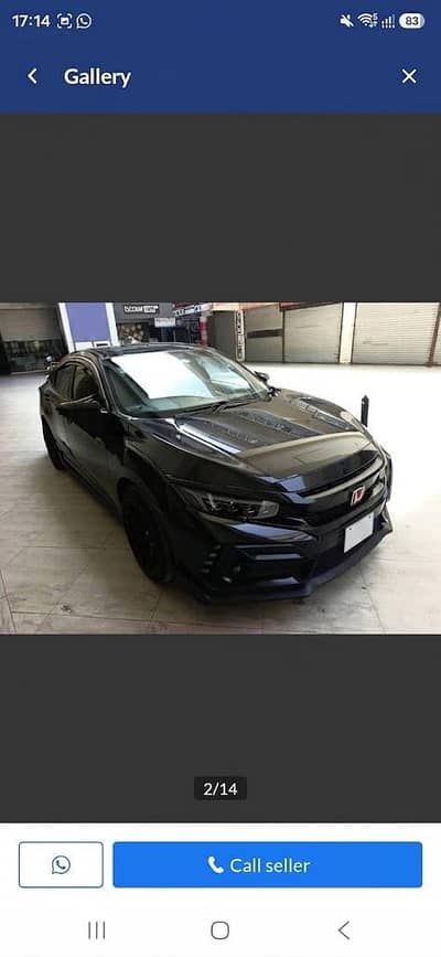 Honda Civic VTi Oriel Prosmatec 2018