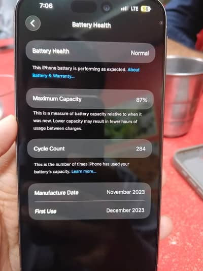 Apple iPhone 15 Pro Max natural titanium