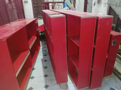racks and counter for sale