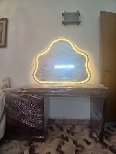 Brand New Modern Aesthetic LED Vanity Set (Custom Design