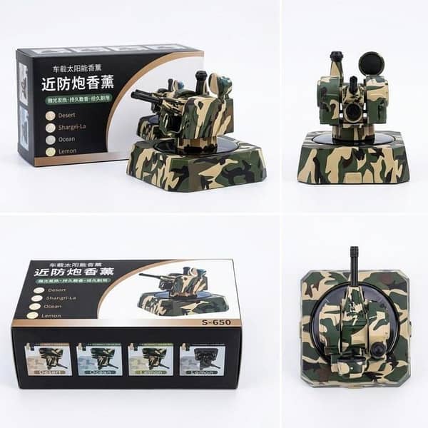 Camouflage Solar Cannon Car Perfume