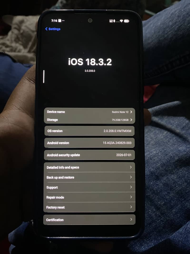 Xiaomi Redmi Note 12 without box 6