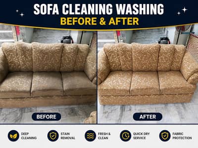 Professional Sofa Washing & Deep Cleaning Service | Home Service
