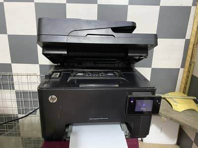 HP printer Colour leaser jet pro MFP M177fw photo copy and printer