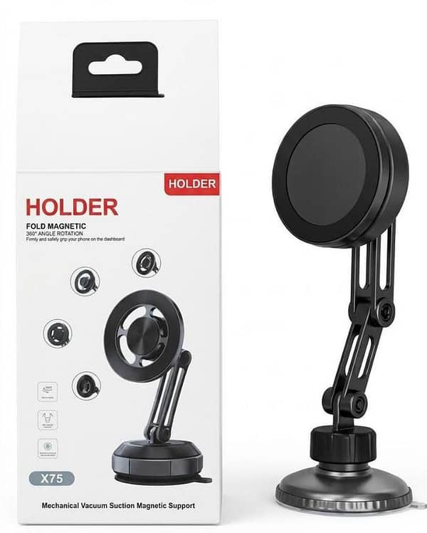 X75 Magnetic Folding Car Phone Holder