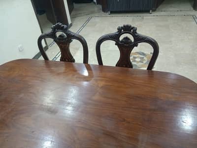 Dinning Table with six chairs