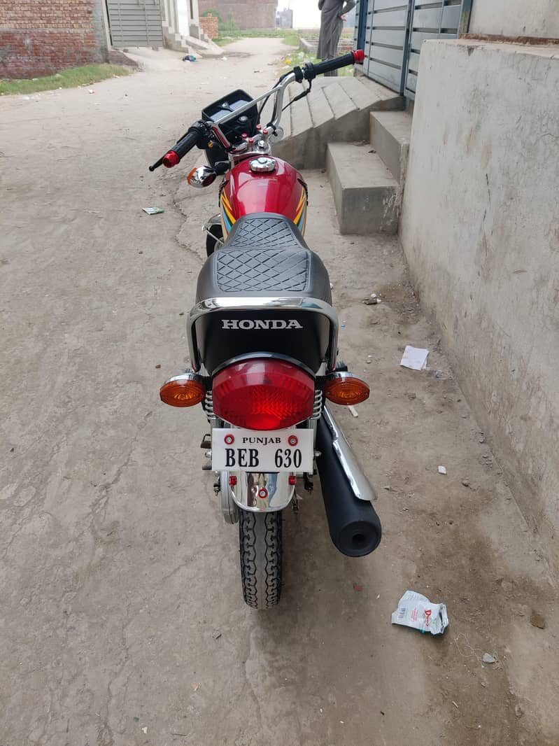 Honda 125 new condition 2