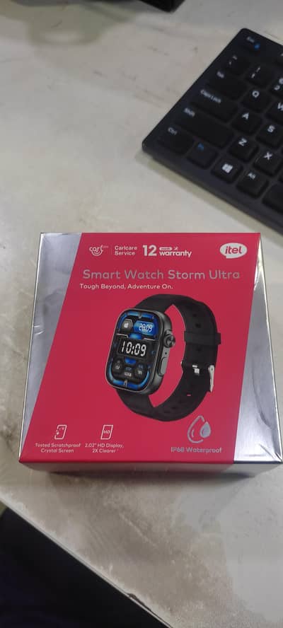 itel o 23 smart Watche black color