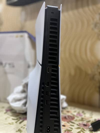 Play Station 5 slim disc edition with two controllers