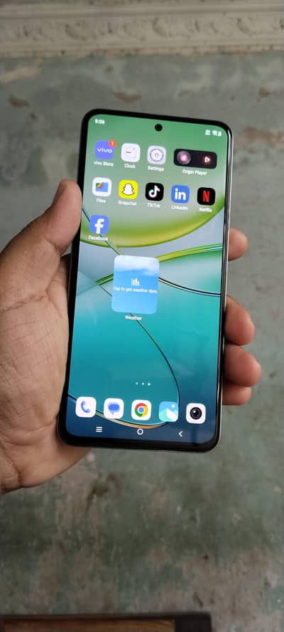 Vivo Y100 8+8 256 only mobile with one+original chrgr