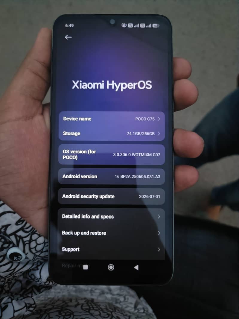 Xiaomi POCO C75 1