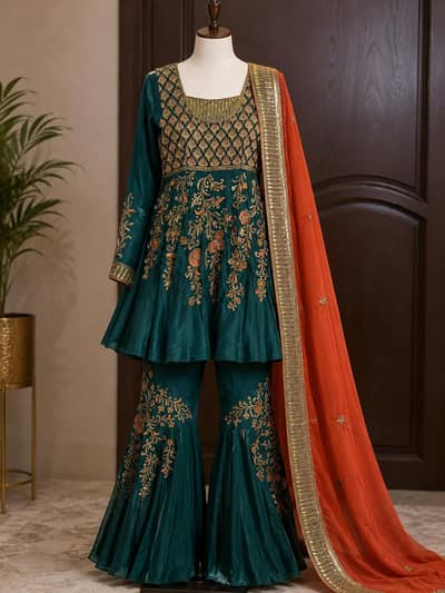 mehndi outfit perfect for brides