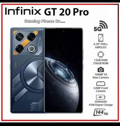 Infinix GT 20 Pro [ Sale and Exchange]