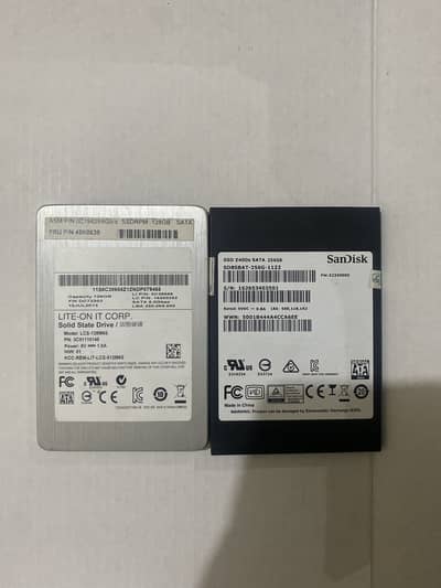 Intel i3 4th Gen Processor &  2 SSDs  250/128 GB for Sale