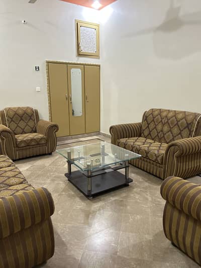 7 seater sofa set with center table for sale