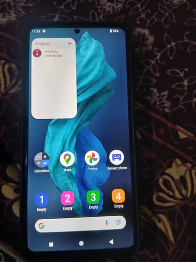 Sharp Aquos R 7   12.256.  with charger. Best fon for Pub g