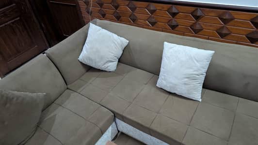 L-Shape Sofa for Sale – Excellent Condition 