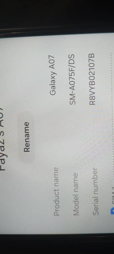 Samsung Mobile A07 5G
