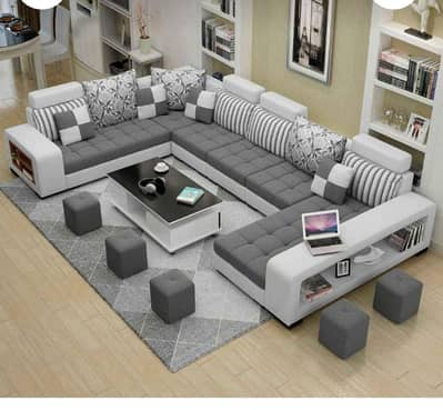9 Seater U shape sofa/L shape sofa/corner sofa/modern sofa set