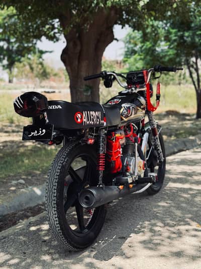 CG125 CLASSIC 2025 MODEL FULLY MODIFIED/ CARD AVAILABLE / DOUBLE SAMAN