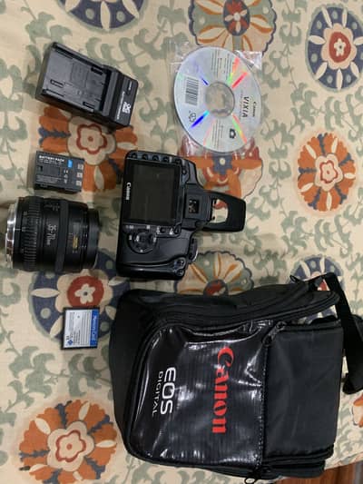 Canon 400D dslr with lense price kum nhi honi camera all ok