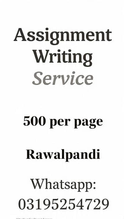 assignment writing services school college university