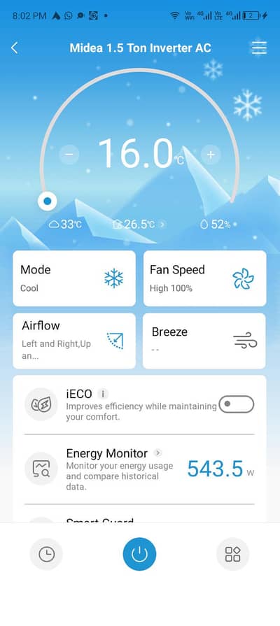 Midea Breezeless E Series - Wall Mounted DC Inverter