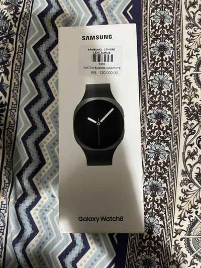 Samsung Galaxy Watch 8 (40mm) — Box Open, Unused