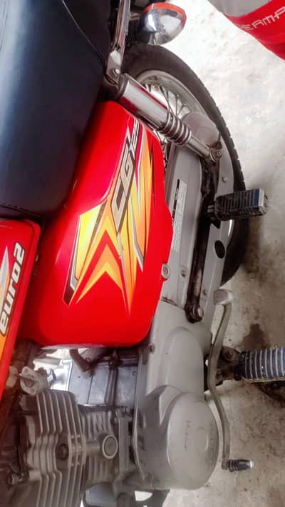 Honda cg125 Red colour