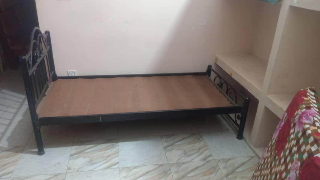 2 Single Iron Beds 3