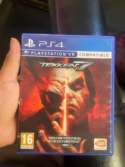 Tekken 7 ps4 disc