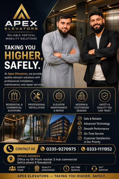 Elevators installation repair maintenance and modernized