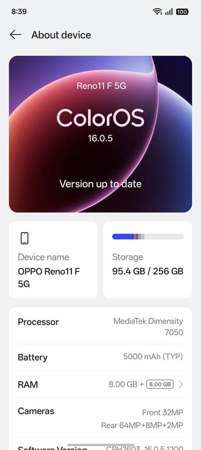 OPPO Reno11 F