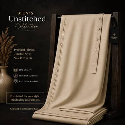 Men's unstiched exclusive collection.