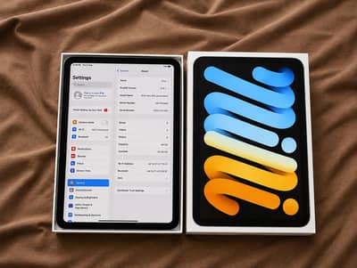 ipad mini 6 complete box excellent condition urgent sale