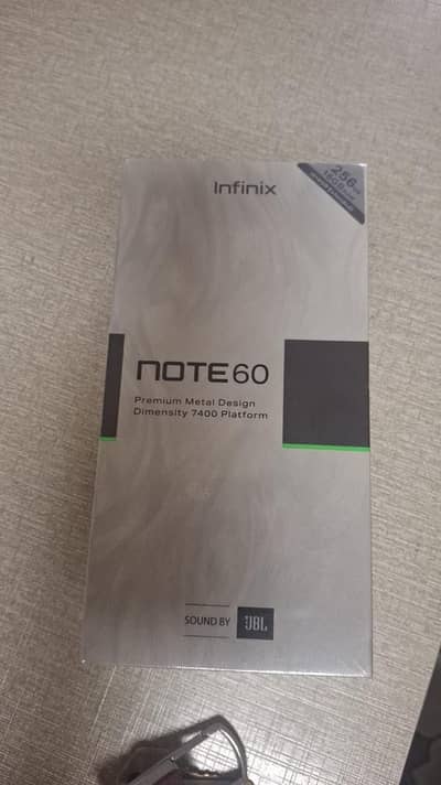 Box Pack Infinix Note 6