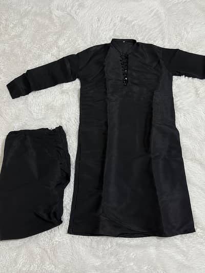 Shalwar kamiz with coat