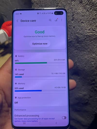 Samsung Mobile S10 Plus 03265955356