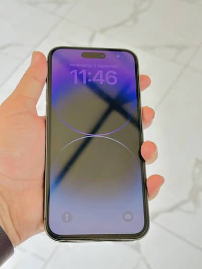 iPhone 14Pro Max Jv 128gb Deep Purple with Box