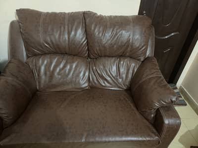 Leather sofa