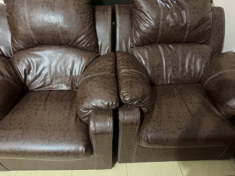 Leather sofa 1