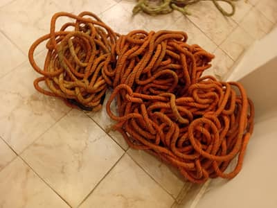 Heavy Duty Braided Rassa / Rope – Used – 3 Pieces