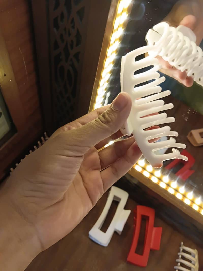 silicon claw clips 10